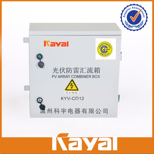 PV Array Lightning Protection Combiner Box KYV-CD12