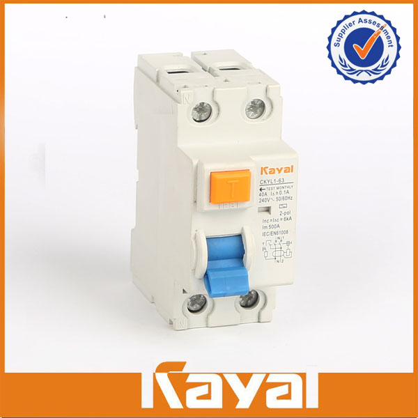 ID Residual Current Circuit Breaker 1 Pole+N