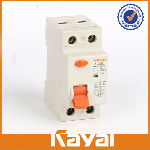 ID Residual Current Circuit Breaker 1 Pole+N