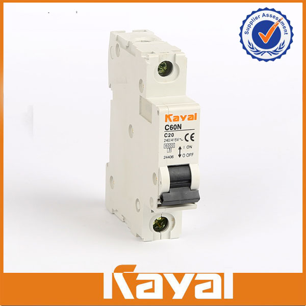 C60N 1 Pole Mini Circuit Breaker