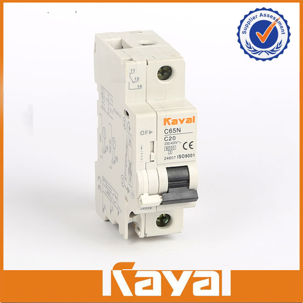 C65N 1 Pole+N Miniature Circuit Breakers