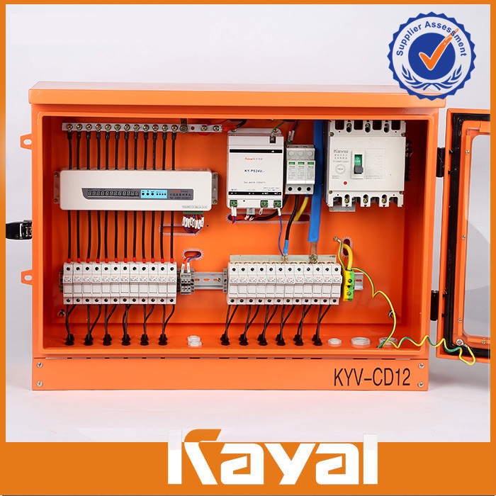 KYV-CD12 Iron steel warterproof PV combiner box